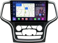 Штатная магнитола для Jeep Grand Cherokee WK2 2013-2021 (взамен 8.4" экрана) - FarCar SF-1076-2/TM856 монитор 10" QLED на Android, 8 ядер (TS18), CarPlay, 4G SIM-слот 
