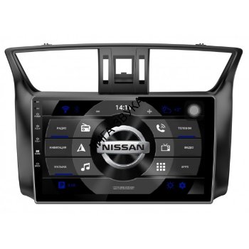 Штатная магнитола Nissan Sentra 2012+ Subini NIS104Y Subini NIS104Y -* Штатная магнитола Nissan Sentra 2012+ 