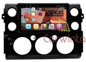 Штатная магнитола Toyota FJ Cruiser Carwinta CF-3354B Android 9.0  Штатная магнитола Toyota FJ Cruiser Carwinta CF-3354B Android 9.0 
