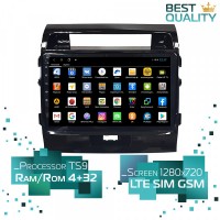 Штатная магнитола Toyota Land Cruiser 200 2007-2015 Parafar PF381AHD-Low Android