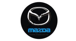 Светодиодная подсветка в дверь автомобиля с логотипом Mazda MyDean CLL-013