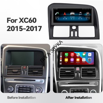 Штатная магнитола Volvo XC60 2015-2017 Carmedia JT-V8004 Android, CarPlay, 4G SIM  Штатная магнитола Volvo XC60 2015-2017 Carmedia JT-V8004 Android, CarPlay, 4G SIM 