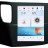 Штатная магнитола Mitsubishi Outlander 3 2012-2022 Carmedia ZF-1109-Q6 Tesla Style Android