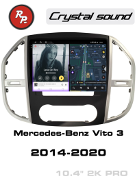 Штатная магнитола Mercedes-Benz Vito W447 2014-2020 RedPower 85668PRO