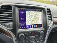 Штатная магнитола Jeep Grand Cherokee WK2 2013-2021 (взамен 8.4" экрана, оригинальный вид) - Carmedia ANS-J8401 монитор 8.4", Android, 4Гб+64Гб, CarPlay, SIM-слот 