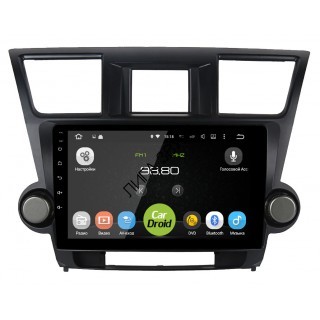 Штатная магнитола Toyota Highlander 2 2007-2013 Roximo CarDroid RD-1122F DSP Android Штатная магнитола Toyota Highlander 2 2007-2013 Roximo CarDroid RD-1122F Android 10 