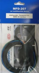 Адаптер кнопок на руле Zexma MFD-207 PANASONIC-KIA-HYUNDAI Zexma MFD-207 PA-KH- Адаптер рулевого управления головных устройств Panasonic для а/м Kia, Hyundai