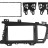 Магнитола в штатное место 2 din Kia Optima III 2010-2013 Canbox M-Line 9863-RP-KIK5-320 на Android 10 4G-SIM, 2/32, DSP