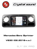 Штатная магнитола Mercedes-Benz Sprinter VS30 2018+ RedPower 85368PRO