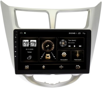 Штатная магнитола Canbox M-Line 4544-9270 Hyundai Solaris, Accent IV 2010-2017 серебро Android 4G-SIM, 2/32, DSP, QLed Штатная магнитола Canbox M-Line 4544-9270 Hyundai Solaris, Accent IV 2010-2017 серебро Android 4G-SIM, 2/32, DSP, QLed
