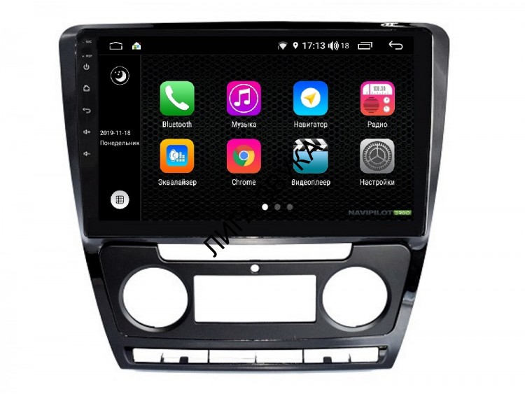 Штатная магнитола Skoda Octavia 2004 + NaviPilot Droid10 Android