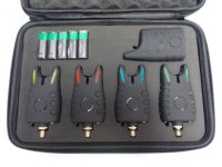 Набор электронных сигнализаторов поклевки с пейджером Hoxwell HL 40 (4+1)