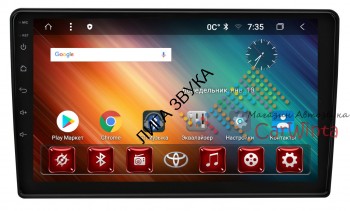 Штатная магнитола Toyota 200 x 100 мм 9 дюймов Carwinta CF-3402T3 Android  Штатная магнитола Toyota 200 x 100 мм 9 дюймов Carwinta CF-3402T3L Android 