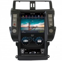 Штатная магнитола Toyota LC Prado 150 2009-2013 CarMedia ZF-1817 Android Tesla Style для простых комплектаций 