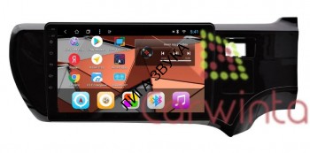 Штатная магнитола Toyota Aqua 2011+ Carwinta CF-3318B Android 9.0  Штатная магнитола Toyota Aqua 2011+ Carwinta CF-3318B Android 9.0 