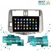 Штатная магнитола Toyota Land Cruiser Prado 150 2010-2012 Parafar PF065AHD Android
