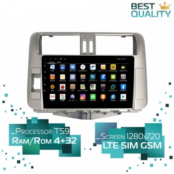 Штатная магнитола Toyota Land Cruiser Prado 150 2010-2012 Parafar PF065AHD Android Штатная магнитола Toyota Land Cruiser Prado 150 2010-2012 Parafar PF065AHD Android