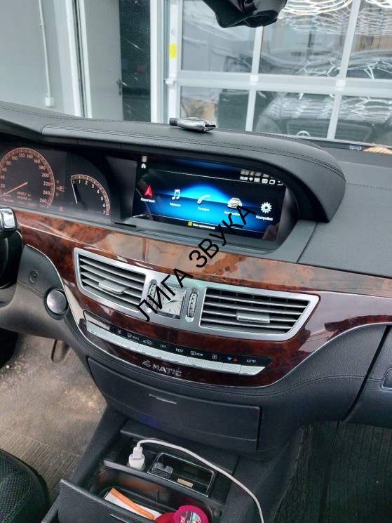 Штатная магнитола Mercedes-Benz S-class W221 2005-2013, CL-class 2006-2014 Radiola RDL-8250