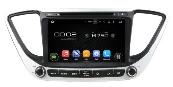Штатная магнитола Hyundai Solaris 2017+ Carwinta KD-8211PX5 Android 8.1   Штатная магнитола Hyundai Solaris 2017+ Carwinta KD-8211PX5 Android 8.1  