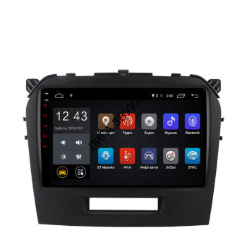 Штатная магнитола Suzuki Vitara 2015+ Carmedia NM-095-MTK 4G LTE Android 6.0  Carmedia NM-095-MTK - Штатная магнитола Suzuki Vitara 2015+ Android 6.0 