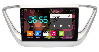 Штатная магнитола Hyundai Solaris 2017+ Carwinta CF-3074TS9 Android 8.1  Штатная магнитола Hyundai Solaris 2017+ Carwinta CF-3074TS9 Android 8.1 
