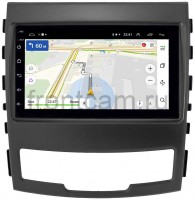 Магнитола в штатное место 2 din SsangYong Actyon II 2010-2013 OEM Android RS7-RP-TYACB-61