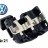 Зеркало заднего вида с 4.3" монитором со штатным крепежом Volkswagen Pleervox PLV-MIR-43STCVW