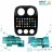 Штатная магнитола Jeep Compass I, Liberty (Patriot) 2009-2016 Parafar PF998XHD Android 8.1.0 4G LTE 