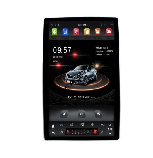 Универсальная штатная магнитола 2DIN Carwinta KD-1280PX6 Android