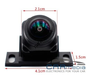 Универсальная автомобильная камера высокого разрешения CARMEDIA ZF-7204H-FR-1080P-CVBS кронштейн на саморезах, тип &quot;кубик&quot; прямого или зеркального отображения Универсальная автомобильная камера высокого разрешения CARMEDIA ZF-7204H-FR-1080P-CVBS кронштейн на саморезах, тип "кубик" прямого или зеркального отображения