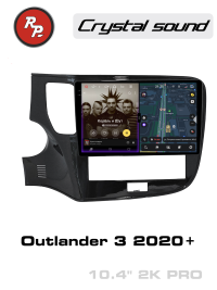 Штатная магнитола Mitsubishi Outlander 2020+ RedPower 85256PRO
