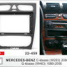 Штатная магнитола Mercedes-Benz C (w203), G (w463) 2000-2006 Canbox 7833 Android (4G-SIM, 4/64, DSP, IPS) С крутилками