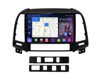 Штатная магнитола Hyundai Santa Fe 2005-2012 FarCar S500PLUS 2K (BX008M 360) Android 