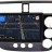 Штатная магнитола Honda Civic 7 (VII) 2000-2005 (с климатом) OEM GT9-9206 2/16 Android