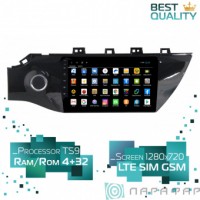 Штатная магнитола Kia Rio IV, Rio IV X-Line 2017-2019 Parafar PF105XHD Android 8.1.0 4G LTE  