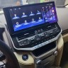 Штатная магнитола Toyota Land Cruiser 200 2016-2021 без отдельного экрана климата Carmedia ZH-T1604 Android CarPlay 4G Sim