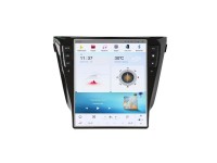 Штатная магнитола Nissan Qashqai/ X-Trail 2014+ без кругового обзора Carmedia ZF-1209A-Q6 Тесла-стиль, Android, DSP, 4G SIM, CarPLay 