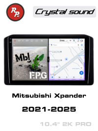 Штатная магнитола Mitsubishi Xpander 2021-2025 RedPower 85446PRO