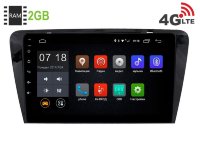 Штатная магнитола Skoda Octavia III A7 2013-2018 LeTrun 1879 Android 6.0.1 4G LTE 2GB 