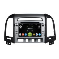 Штатная магнитола Hyundai Santa Fe 2006–2012 II Roximo CarDroid RD-2001 Android