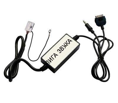AUX IPOD адаптер Audi 12 pin Pleervox PLV-AUX-AU02IPOD