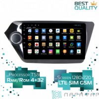 Штатная магнитола Kia Rio III 2011-2017 Parafar PF106XHD Android 8.1.0 4G LTE 