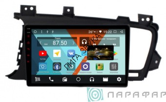 Штатная магнитола Kia Optima 3 2010-2013 Parafar PF480KHD Android 8.1.0  Штатная магнитола Kia Optima 3 2010-2013 Parafar PF480KHD Android 8.1.0 