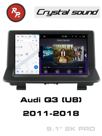 Штатная магнитола Audi Q3 U8 2011-2018 RedPower 85448PRO