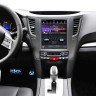 Штатная магнитола Subaru Outback, Legacy 2009-2015 Carmedia ZF-1070B-Q6 DSP, Tesla Style, 4G Sim, CarPlay 