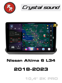 Штатная магнитола Nissan Altima L34 2018-2023 RedPower 85228PRO