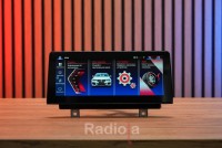 Штатная магнитола BMW 3 Series E90 / E91 / E92 / E93 (врезается в торпедо с IDrive) 2005-2012 Radiola RDL-6273 L в стиле F-серии NBT 