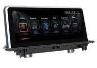 Штатная магнитола BMW X1 F48 2016-2017 NBT Carmedia XN-B1009-Q6 Android 10