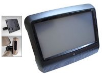 Монитор на подголовник с 9" экраном со встроенным DVD и играми Pleervox PLV-BRDVD-9BL