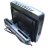 Монитор на подголовник с 9" экраном со встроенным DVD и играми Pleervox PLV-BRDVD-9BL